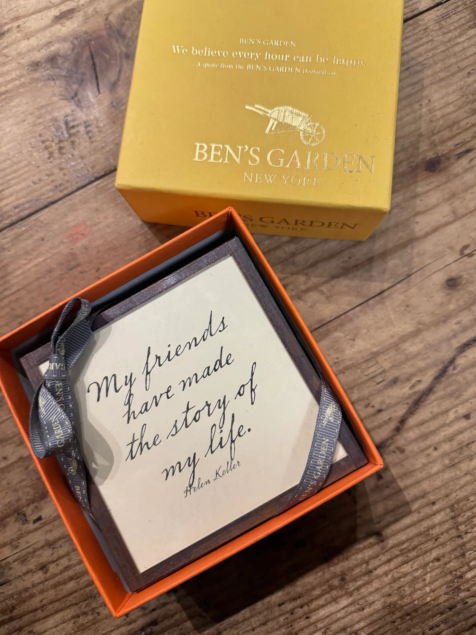 Coasters ‘My friends have made the story of my life’ Helen Keller