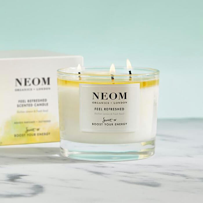 Neom Feel Refreshed Scented Candle (3 Wicks)