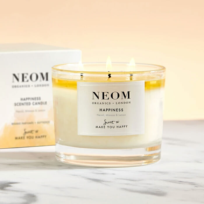 Neom Happiness Scented Candle (3 Wicks)
